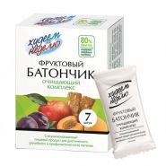 ФРУКТОВЫЙ  БАТОНЧИК. ОЧИЩАЮЩИЙ  КОМПЛЕКС  "Худеем  за  неделю".