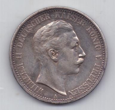 2 марки 1907 г. Германия
