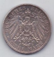 2 марки 1907 г. Германия