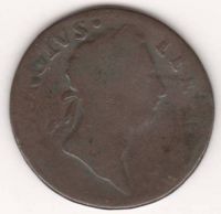 1/2 пенни 1769 г. Ирландия