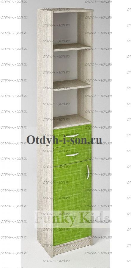 Пенал-стеллаж Фанки Кидз 13/16 СВ (40х35х200)