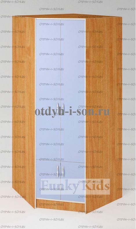 Шкаф угловой Фанки Кидз 13/15 СВ (52х90х200)