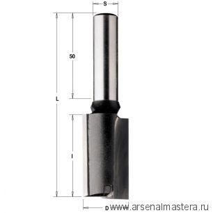 Фреза пазовая Z2/1 S 8 x 40 D 8 x 30 x 70 RH CMT 174.081.11