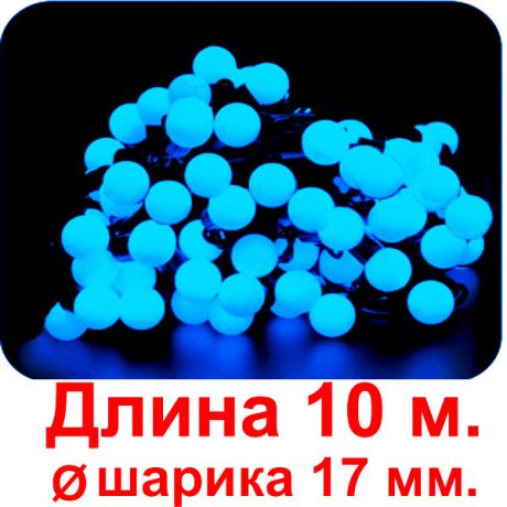 Шары синие
