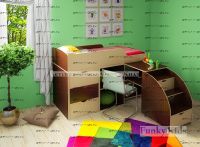 Кровать-чердак Фанки Кидз-14 ФМ