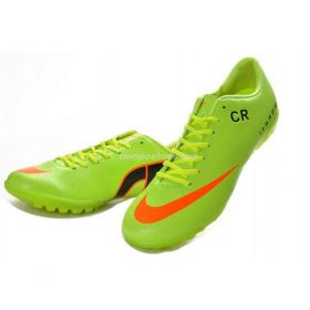 Бутсы Limited Edition Nike Mercurial Victory V CR7 TF (салатовые)