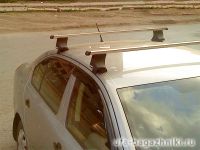 Багажник на крышу Skoda Octavia, Атлант, прямоугольные дуги