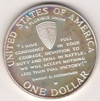 1 доллар 06.06.1944 1991-1995 США