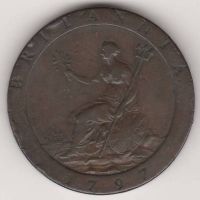 1 пенни 1797 г. Великобритания