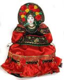 Сувенирная кукла-грелка на чайник