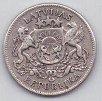 2 лата 1925 г. Латвия