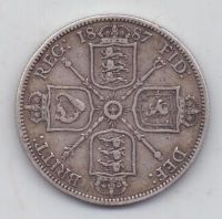 флорин 1887 г. Великобритания