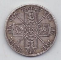 флорин 1887 г. Великобритания