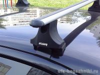 Багажник на крышу Skoda Octavia, Атлант, аэродинамические дуги
