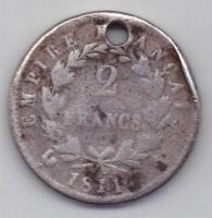 2 франка 1811 г. Франция