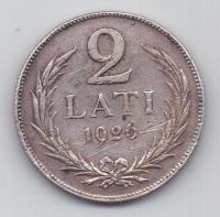 2 лата 1926 г. Латвия
