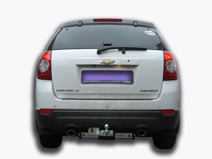 Фаркоп Лидер Плюс для CHEVROLET CAPTIVA 2006- ... (C НЕРЖ. ПЛАСТИНОЙ)