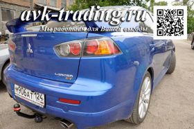Фаркоп Bosal VFM 4154-A для Mitsubishi Lancer sedan (г.в. 2007 - 2011- все двигатели; 2012- только для дв.1.8) с шаром типа A