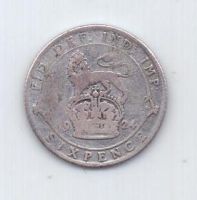 6 пенсов 1924 г. Великобритания