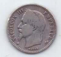50 сантим 1867 г. Франция