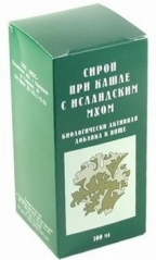 СИРОП  ПРИ  КАШЛЕ  С  ИСЛАНДСКИМ  МХОМ  (ЭКОС)  100МЛ.