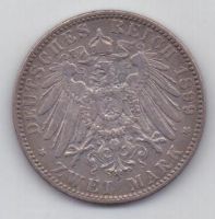 2 марки 1899 г. Германия