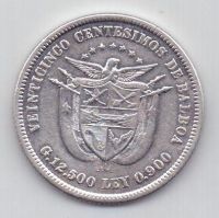 25 сантимов 1904 г. Панама