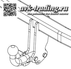 Фаркоп Thule 570000 для Subaru Forester 2013- с шаром типа A