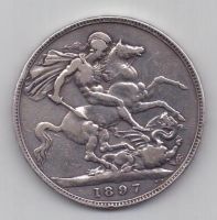 1 крона 1897 г. Великобритания