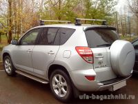 Багажник на крышу Toyota RAV4, Атлант, прямоугольные дуги