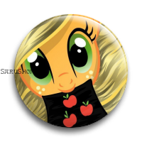 Значок  56 мм.  My Little Pony