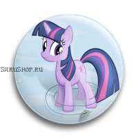 Значок  56 мм.  My Little Pony