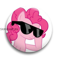 Значок  56 мм.  My Little Pony
