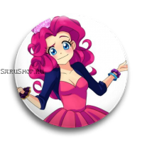 Значок  56 мм.  My Little Pony