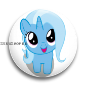 Значок  37 мм.  My Little Pony