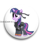 Значок  37 мм.  My Little Pony