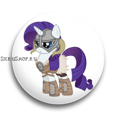 Значок  37 мм.  My Little Pony