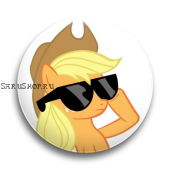 Значок  37 мм.  My Little Pony