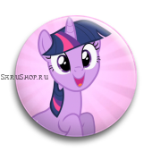 Значок  37 мм.  My Little Pony