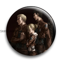 Значок  56 мм. Атака титанов / Shingeki no Kyojin