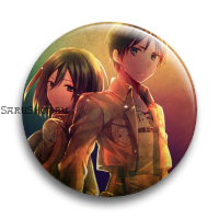 Значок  56 мм. Атака титанов / Shingeki no Kyojin