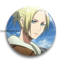 Значок  56 мм. Атака титанов / Shingeki no Kyojin