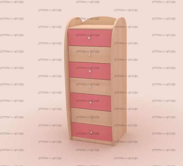 Комод Малыш высокий (50х43х124)
