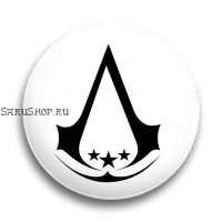 Значок  56 мм. Assassin's Creed