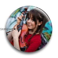 Значок  56 мм. Lindsey Stirling