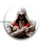 Значок  37 мм.  Assassin's Creed