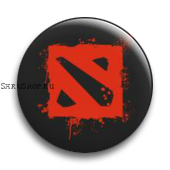 Значок  37 мм.  Dota 2