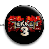Значок  37 мм.  Tekken 3