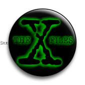 Значок  37 мм. X FILES
