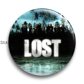 Значок  37 мм. Lost